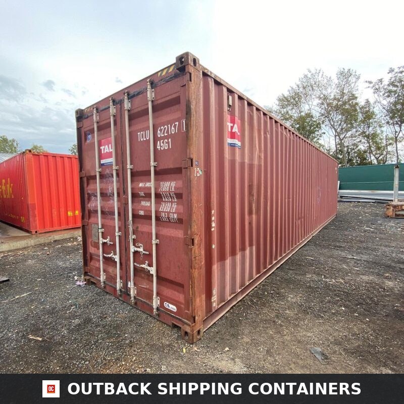 Clean Used 40ft Shipping Container — Outback Shipping Containers storage container