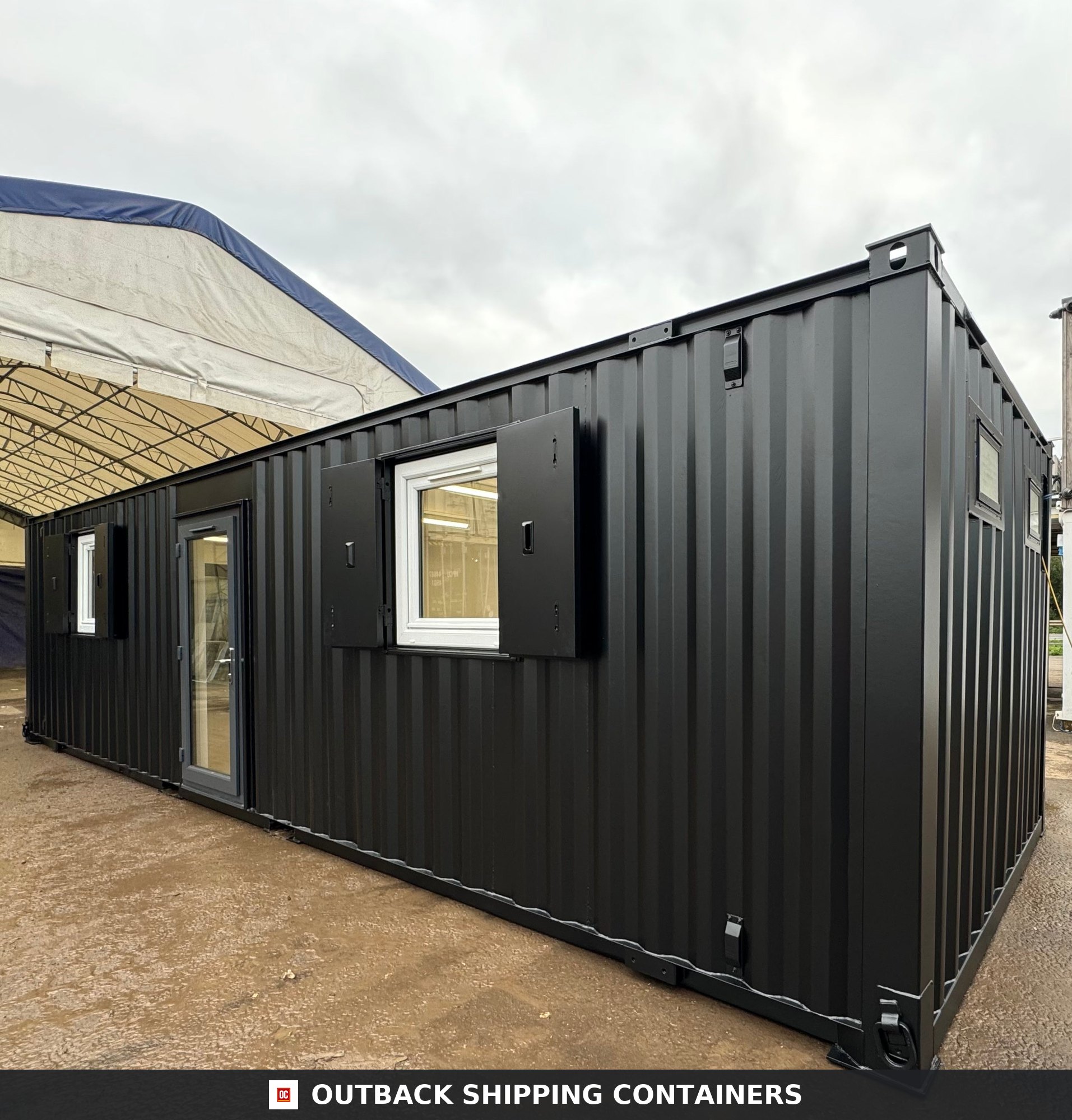 32x10ft for Sale — Interior View | Outback Shipping Containers 32x10ft — CUSTOM Cabin — image 5 of 15