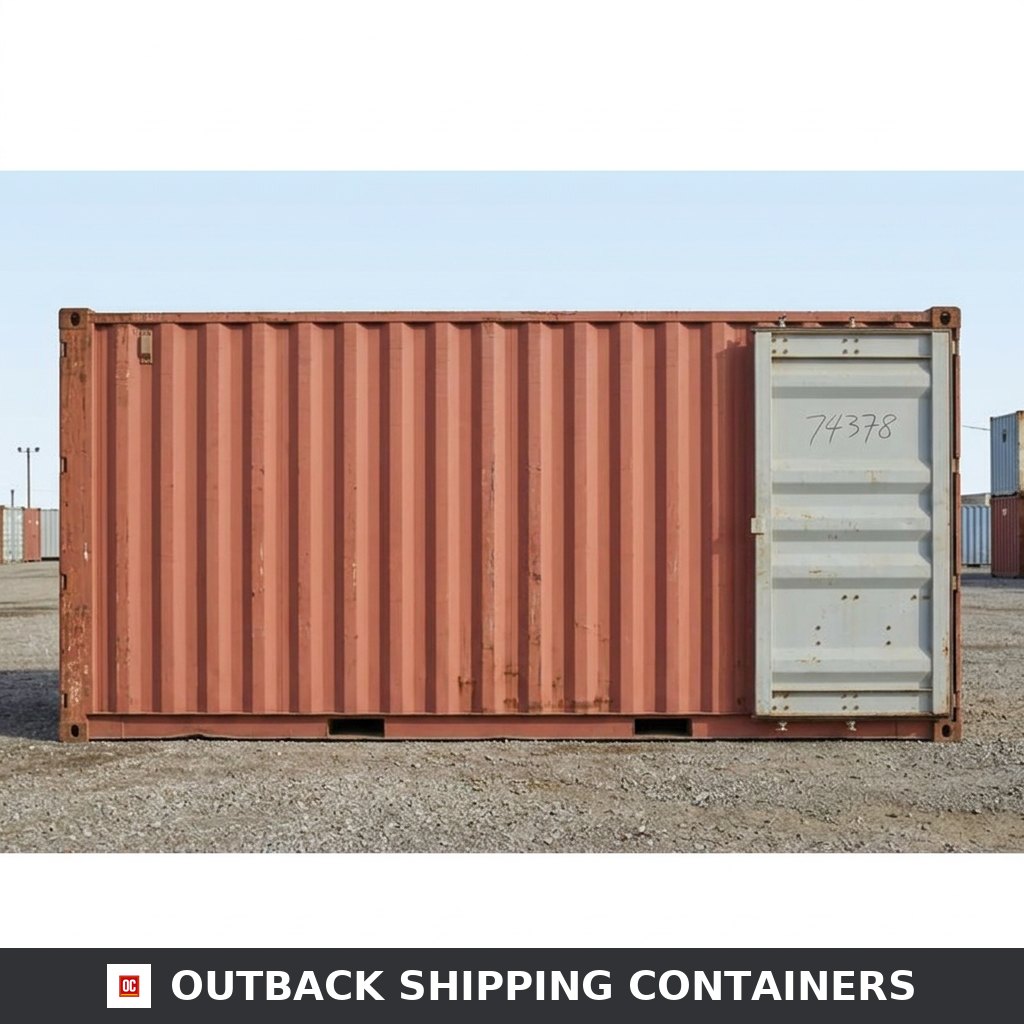 20Ft Used Shipping Container – Wind & Watertight — 20ft — refurbished — storage containers (image 6 of 6)