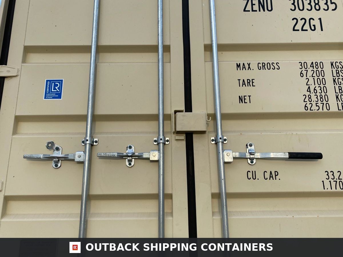 1-Trip 20Ft Standard RAL1015 — 20ft — new — storage containers (image 3 of 5)