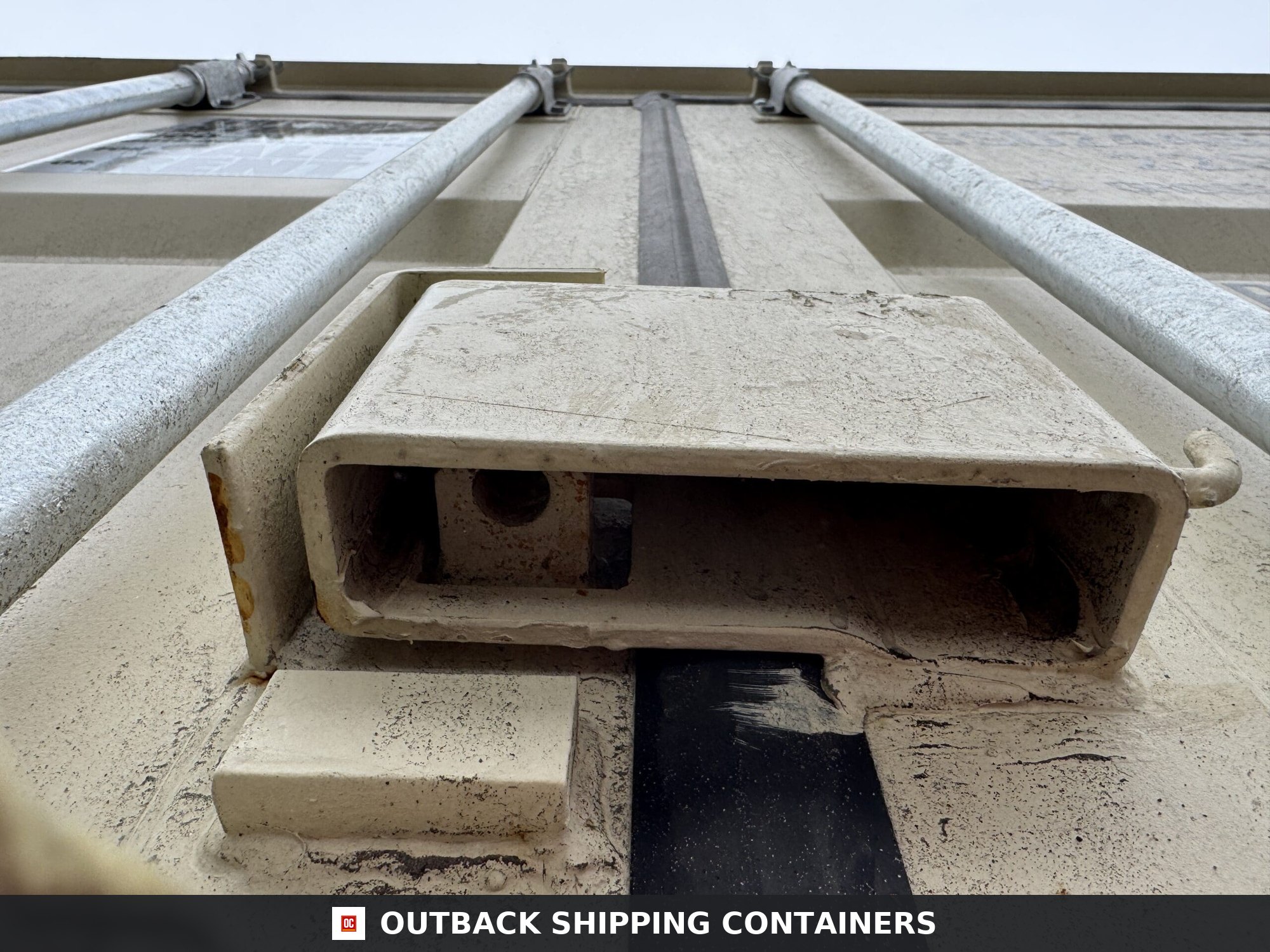 20ft New Shipping Container – Wind & Watertight – Beige — 20ft — new (image 6 of 12)