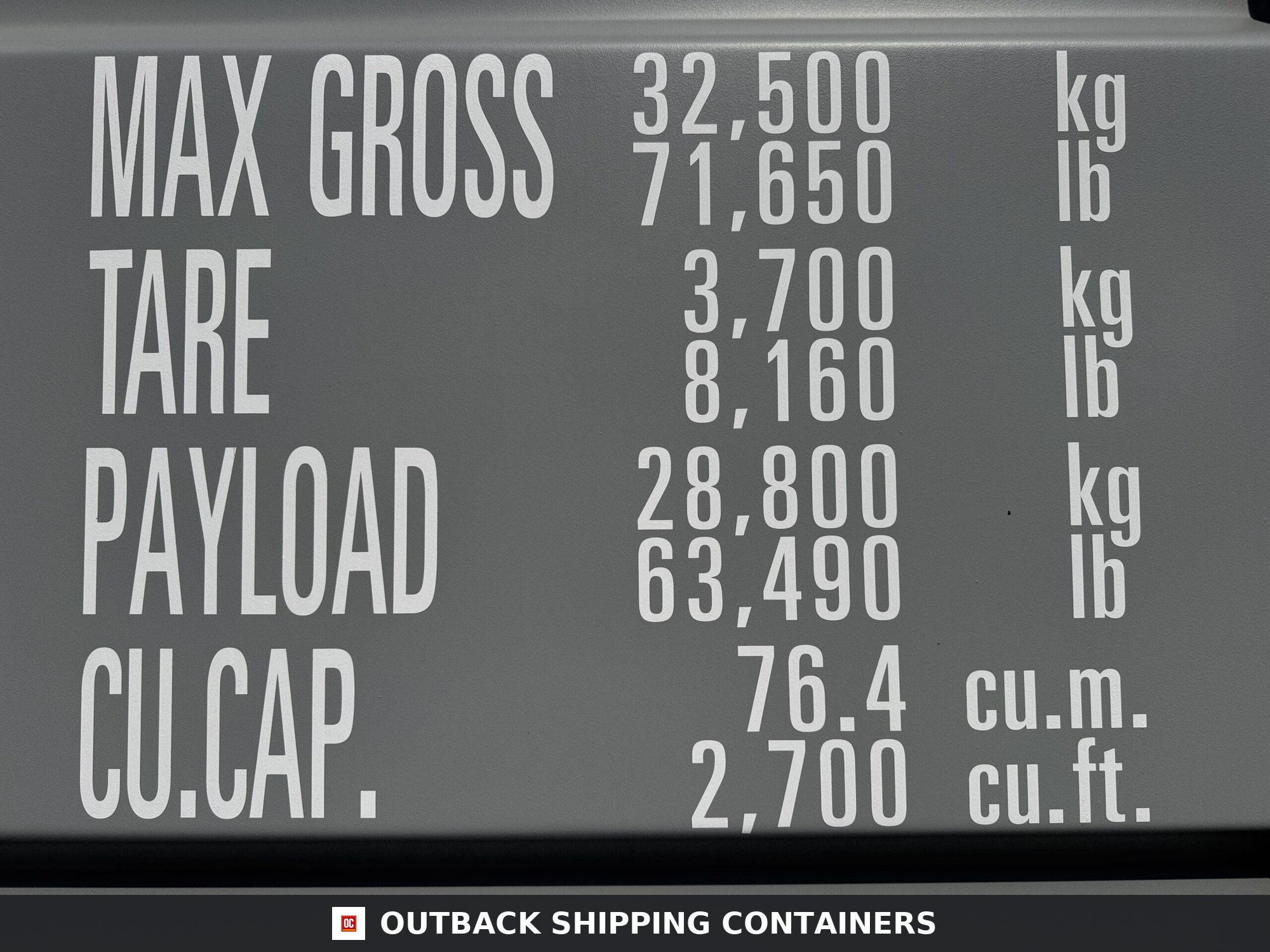 40ft New High Cube Shipping Container – Wind & Watertight – Gray — 40ft — new (image 4 of 12)