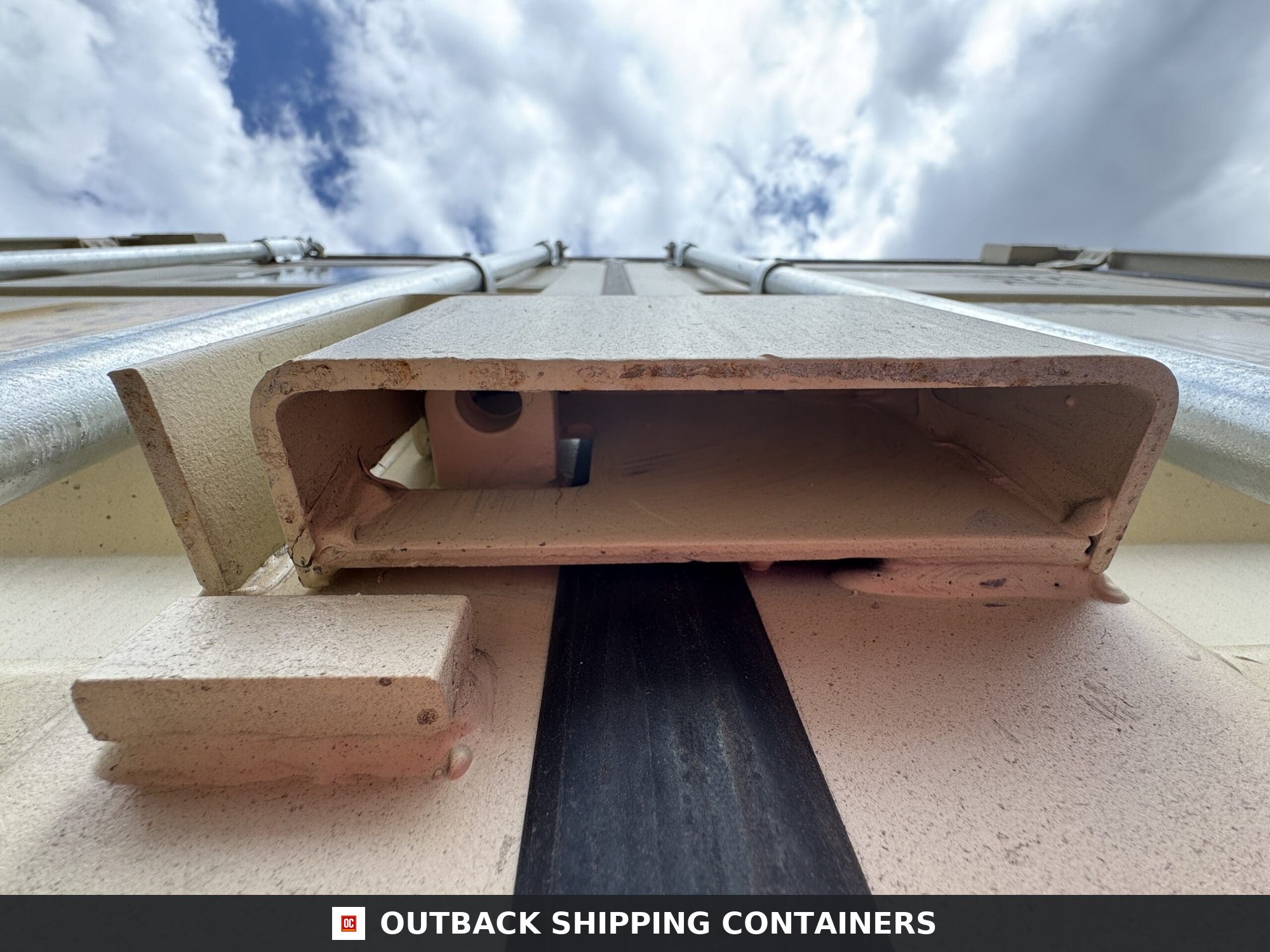 20ft New High Cube Shipping Container – Wind & Watertight – Beige — 20ft — new (image 9 of 12)