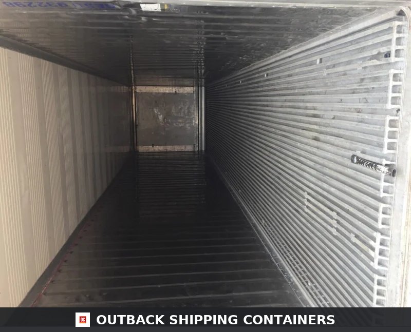 40ft HC Reefer Container–Wind & Water Tight, Non-Working For Sale for Sale — Interior View 40ft HC Reefer Container–Wind & Water Tight, Non-Working For Sale — 40ft refrigerated container (image 5 of 5)