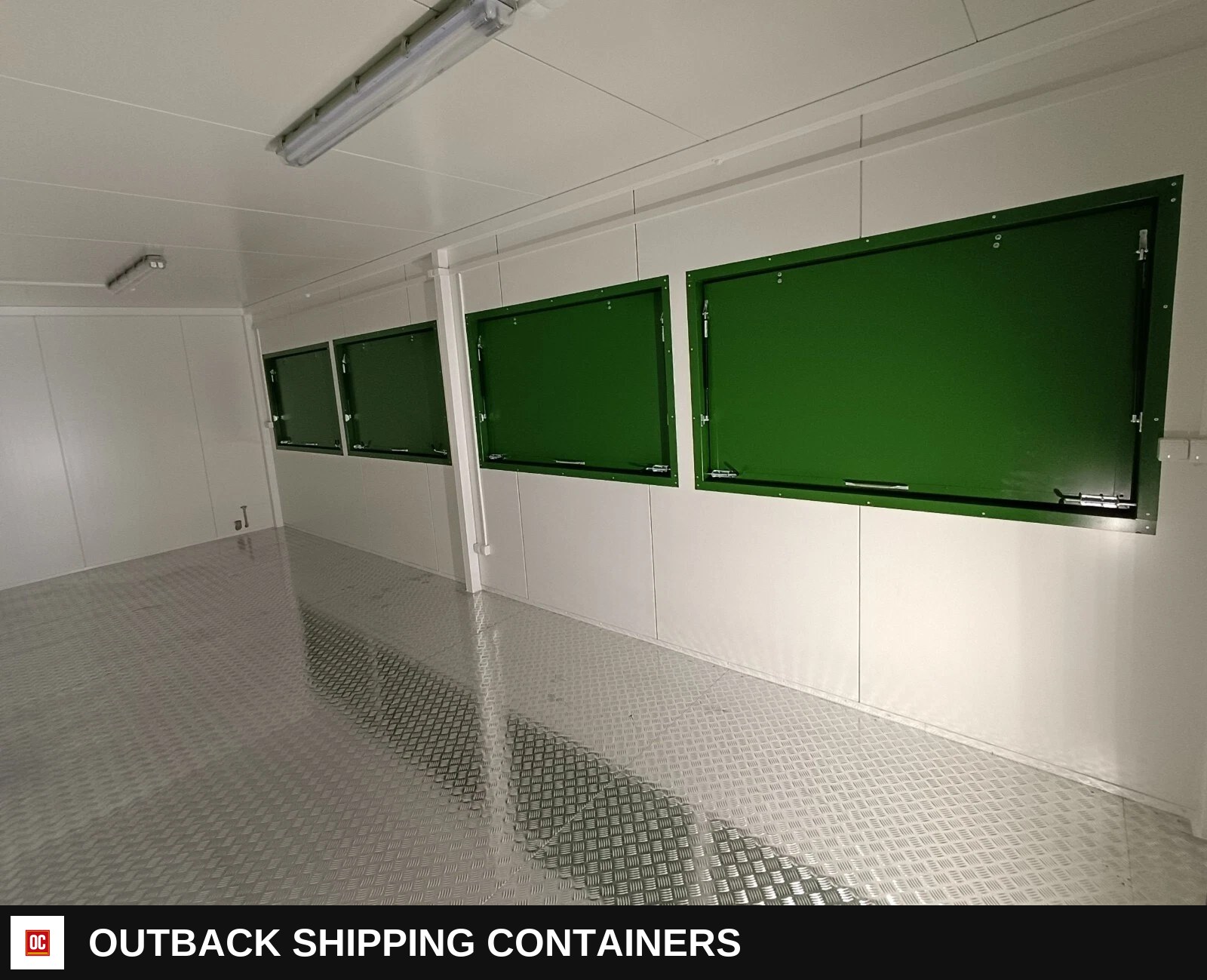 16ft x 8ft Street Food Container | Catering Kiosk Cabin — Tongue, Coupler And Hitch | Outback Shipping Containers 16ft x 8ft Street Food Container | Catering Kiosk Cabin for sale — tongue, coupler and hitch