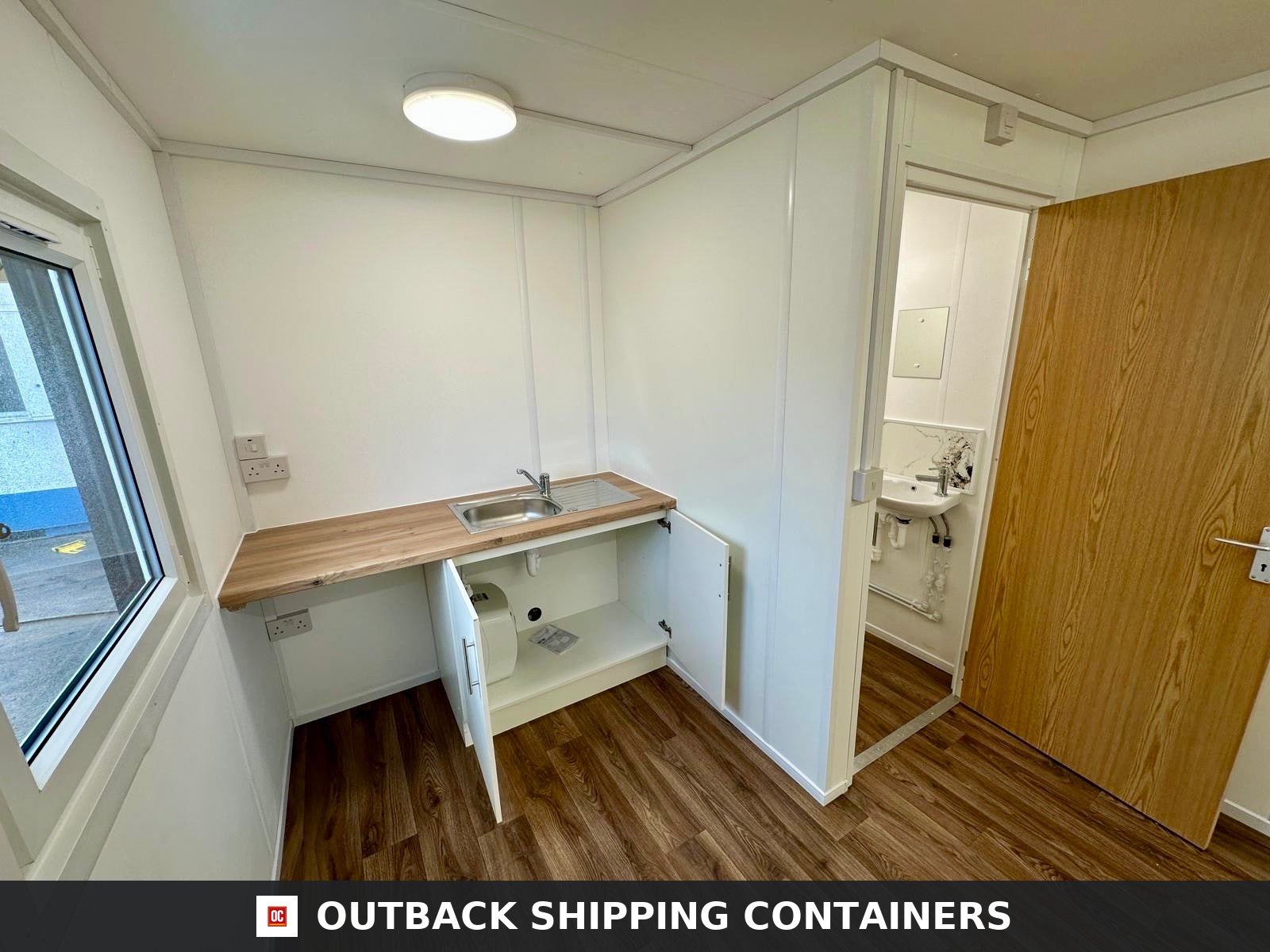 32x10ft for Sale — Roof and Structural Detail | Outback Shipping Containers 32x10ft — Custom Cabin — image 9 of 15