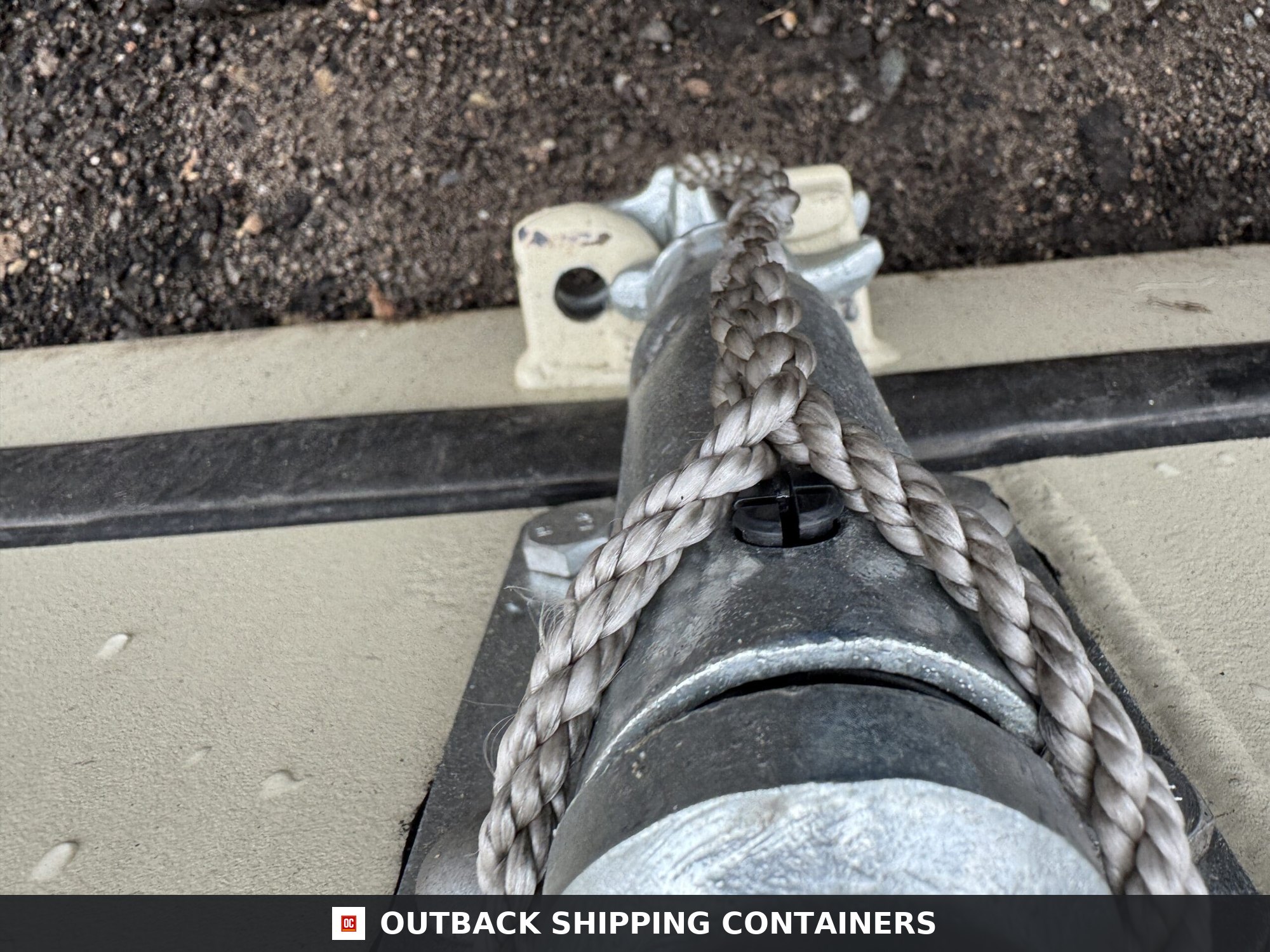20ft New Shipping Container – Wind & Watertight – Beige — 20ft — new (image 7 of 12)