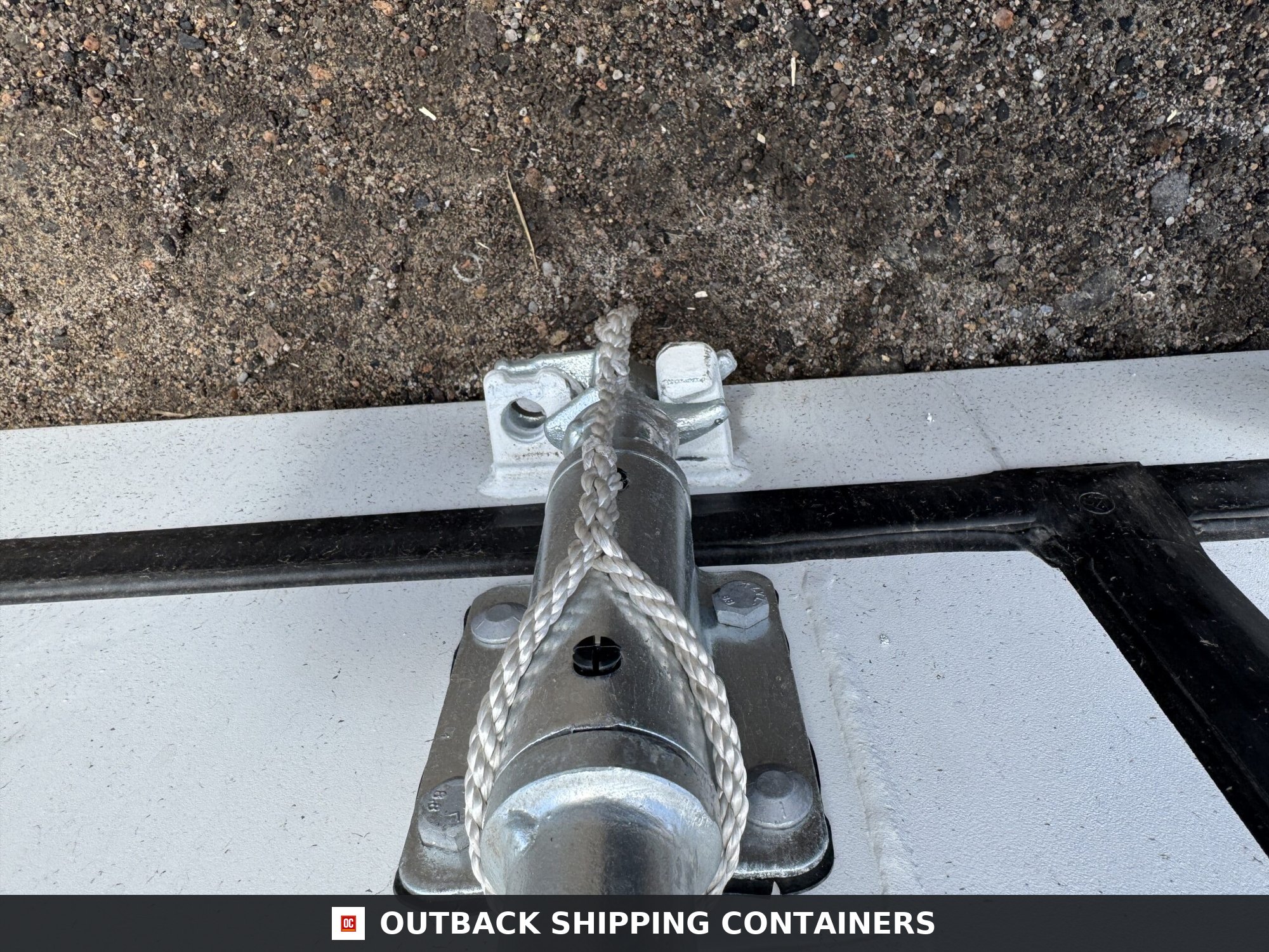 20ft New Shipping Container – Wind & Watertight – White — 20ft — new (image 7 of 12)