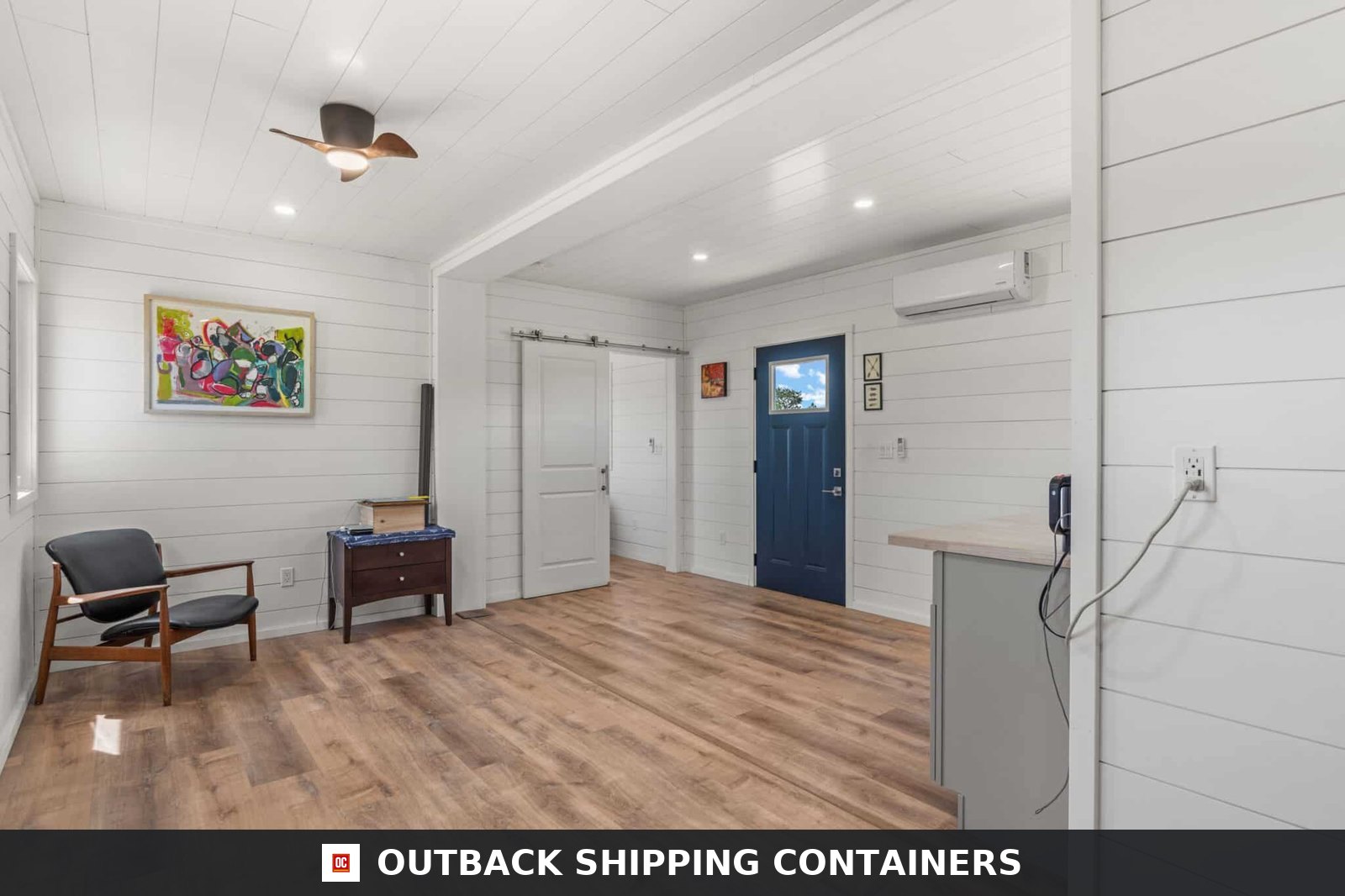 The Luke | 1 Bedroom Shipping Container Home | 40FT + 20FT Luxury — Three-Quarter Angle View The Luke | 1 Bedroom Shipping Container Home | 40FT + 20FT Luxury Container House — 20ft — new (image 3 of 12)