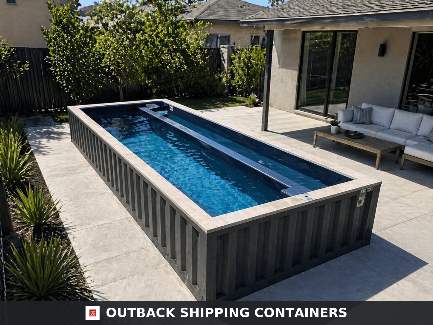 40FT Luxury Swimming Container Pool — 40ft — new (image 7 of 7)