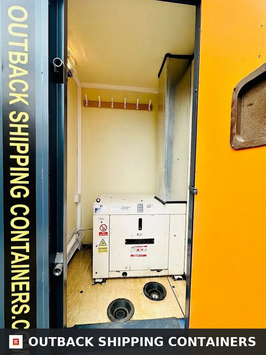 Groundhog Towable Mobile Welfare | Toilet & Canteen | Self — Window and Shutter Detail Groundhog Towable Mobile Welfare | Toilet & Canteen | Self Contained | Building Site | Reduced | GP 360 | No 1026