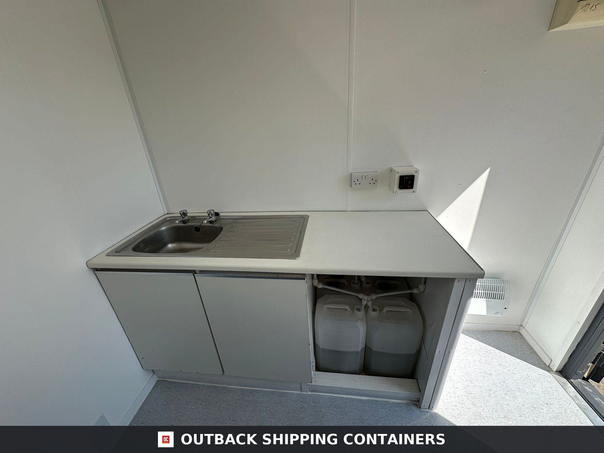 24X9FT Static Welfare Unit — Office, Toilet, Canteen | No 1215 — view 3