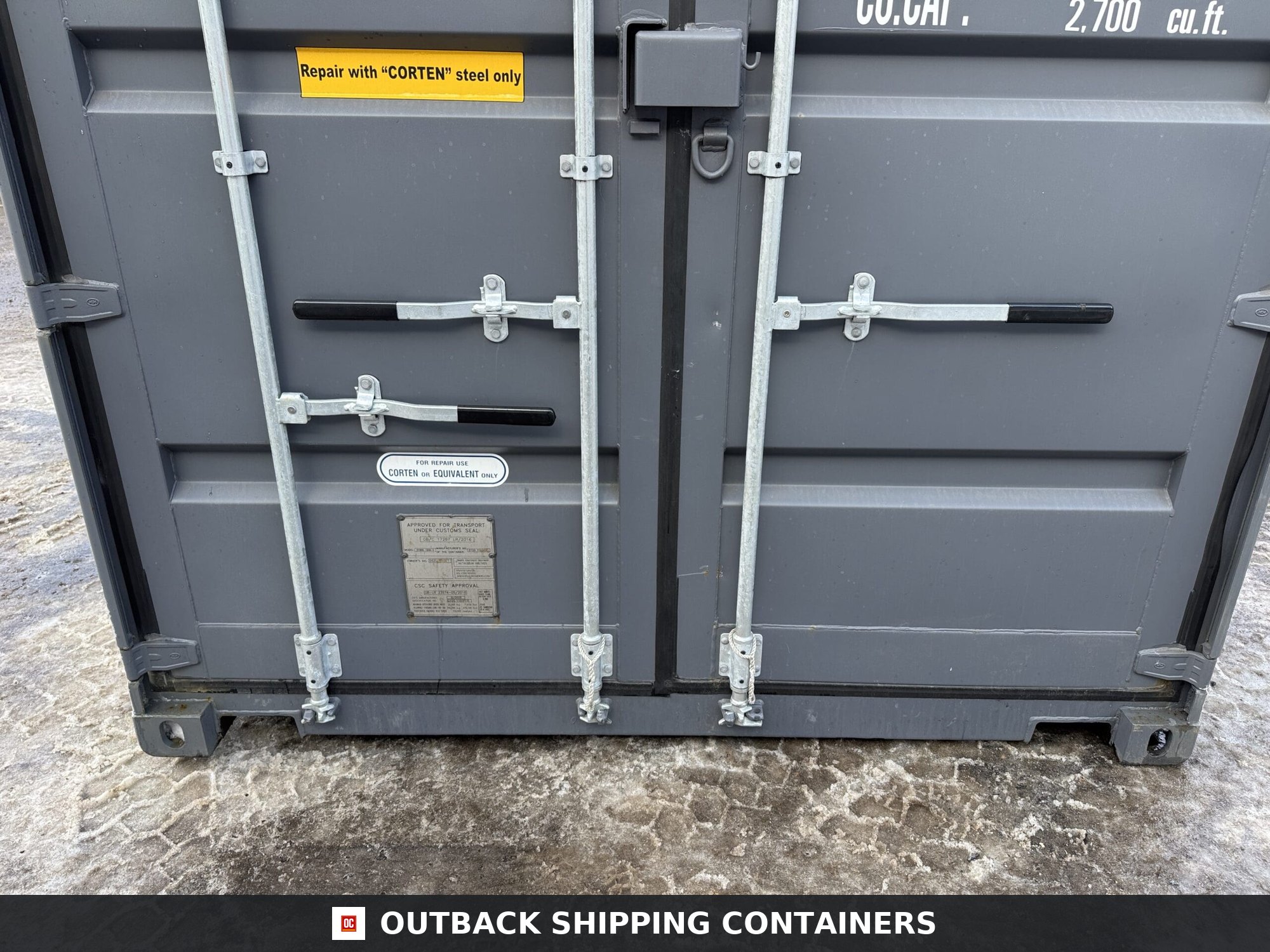 40ft New High Cube Shipping Container – Wind & Watertight — 40ft — new (image 6 of 12)