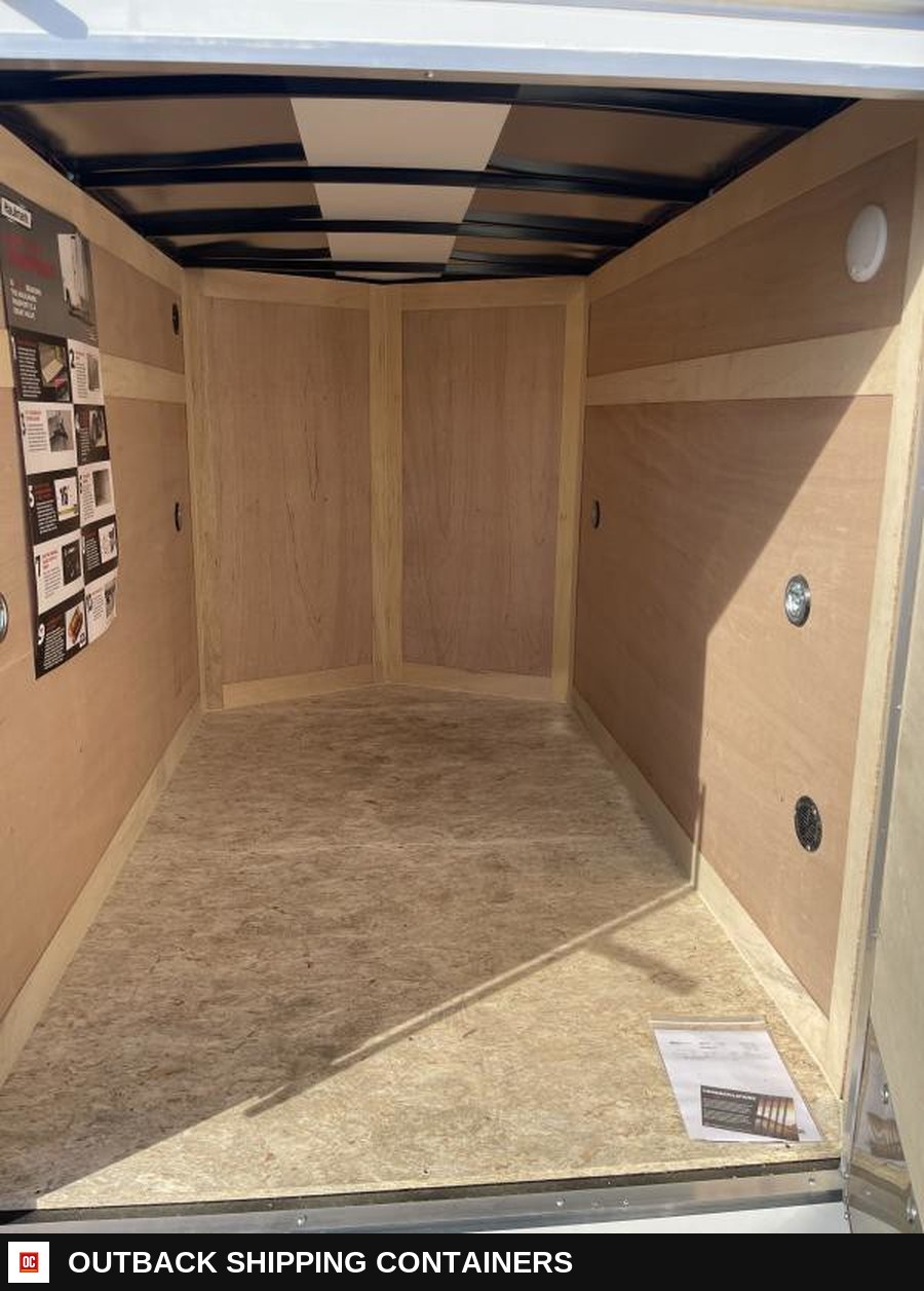 2025 Haulmark PP58S2 Passport 5 x 8 Cargo / Enclosed Trailer — Stainless Prep And Counter Area | Outback Shipping Containers 2025 Haulmark PP58S2 Passport 5 x 8 Cargo / Enclosed Trailer for sale — stainless prep and counter area