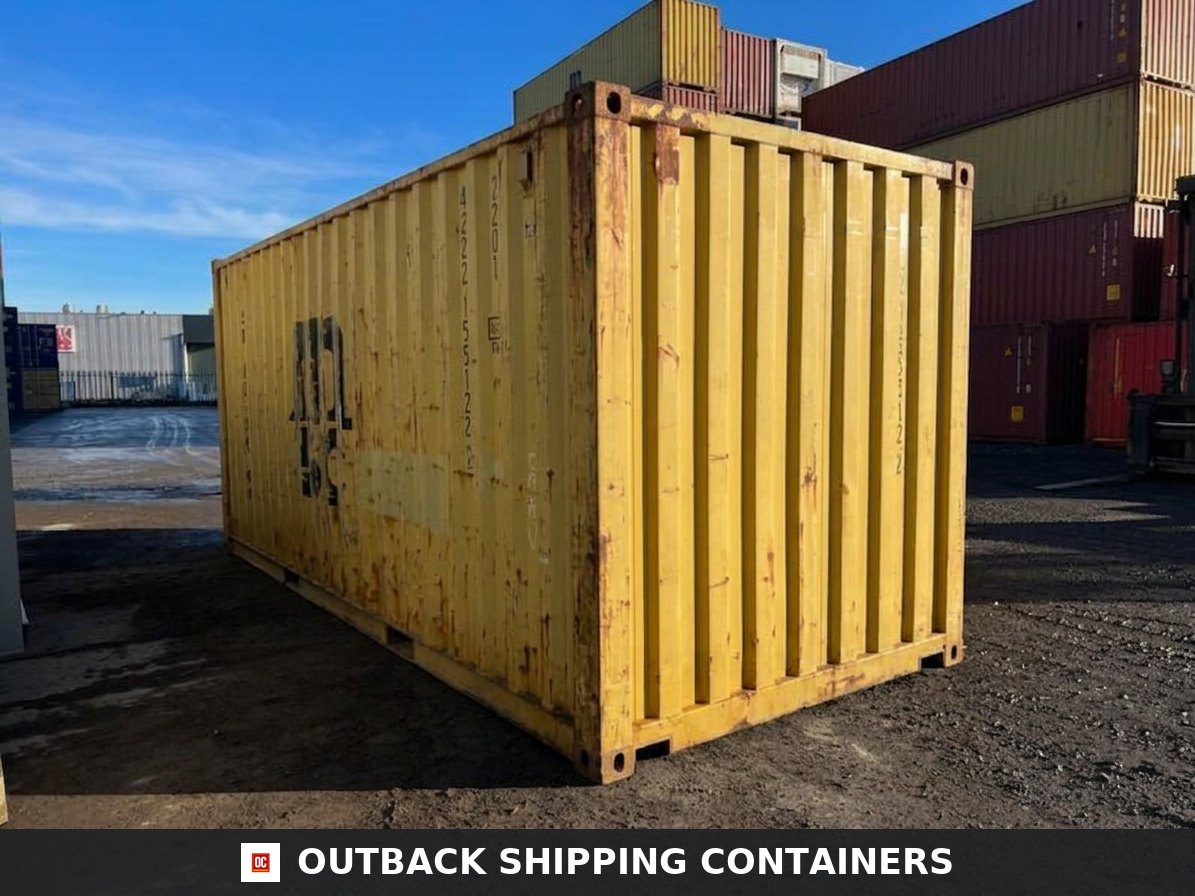 20ft Used Shipping Container with Roller Shutter Door — 20ft — used — storage containers (image 5 of 6)
