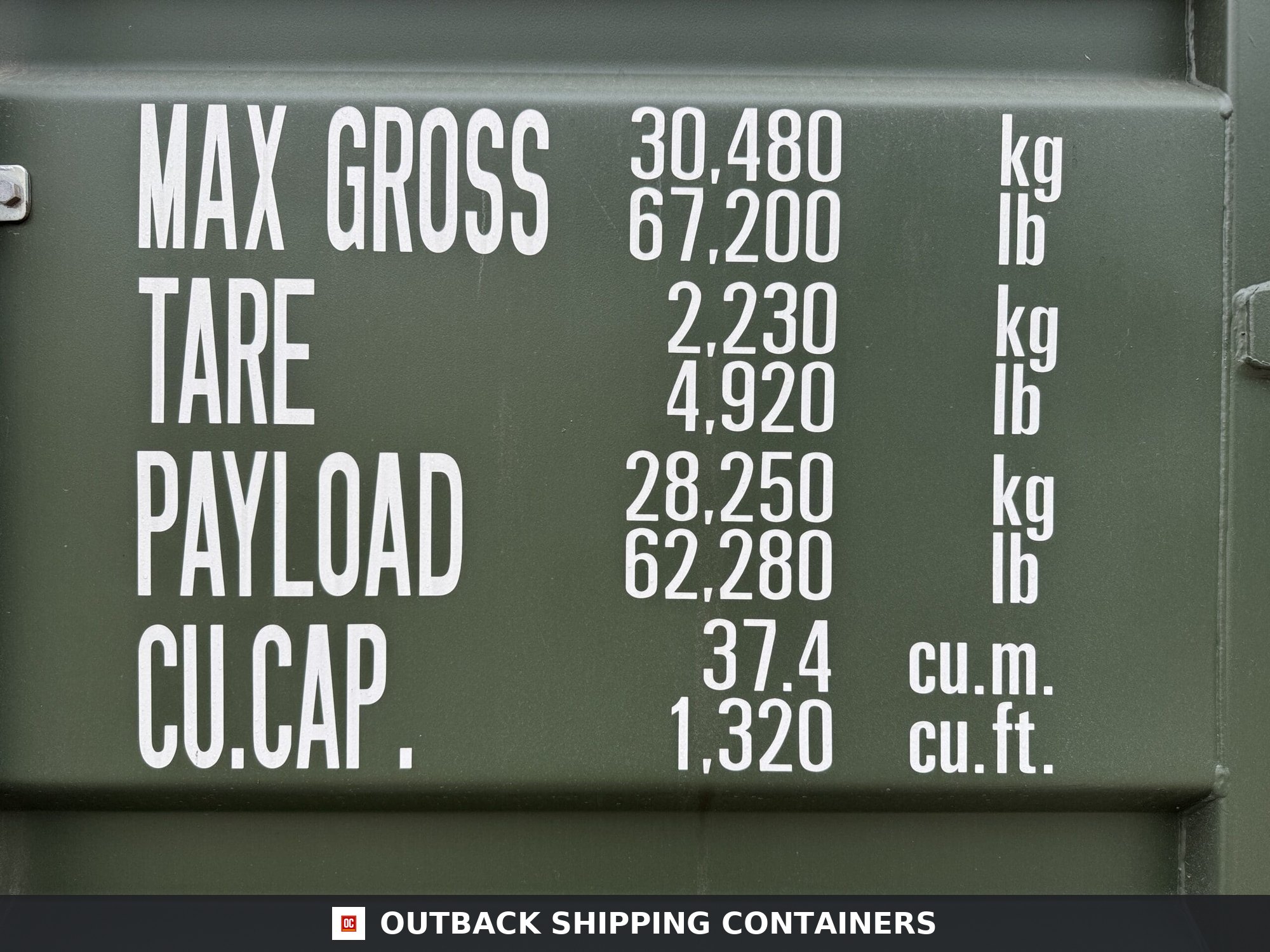 20ft New High Cube Shipping Container – Wind & Watertight – Green — 20ft — new (image 4 of 12)