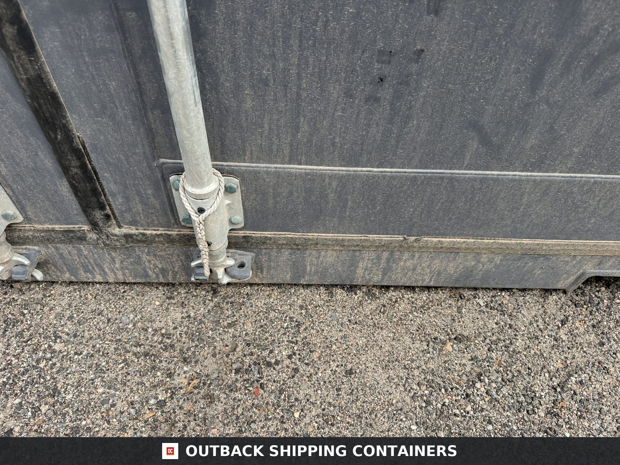 20ft New Shipping Container – Wind & Watertight – Gray — 20ft — new (image 7 of 12)