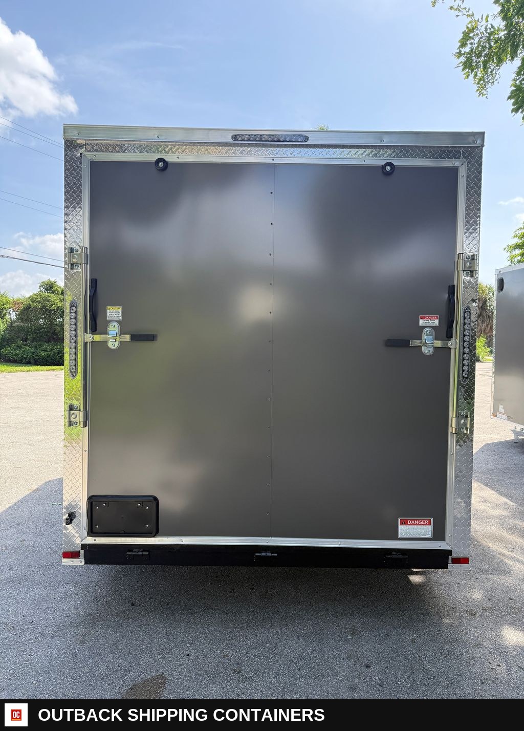 New 2027 Hook & Line 7 x 14 Enclosed Trailer 7k GVWR — Interior Kitchen Layout | Outback Shipping Containers New 2027 Hook & Line 7 x 14 Enclosed Trailer 7k GVWR for sale — interior kitchen layout