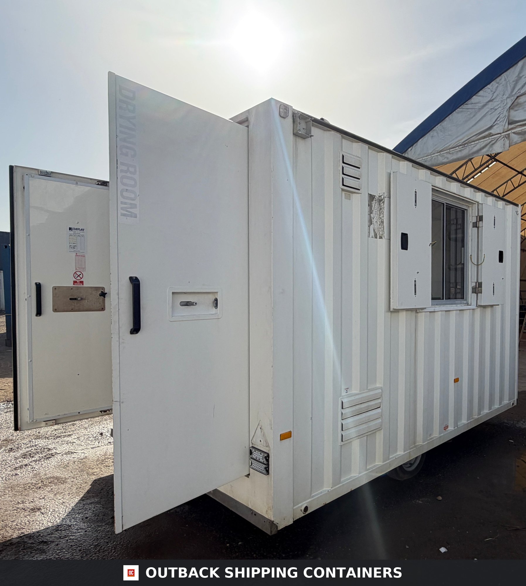 BOSS CABIN for Sale — Interior Detail | Outback Shipping Containers BOSS CABIN — Towable Mobile Welfare — Toilet, Canteen & Drying Room — Self Contained — Building Site - image 5