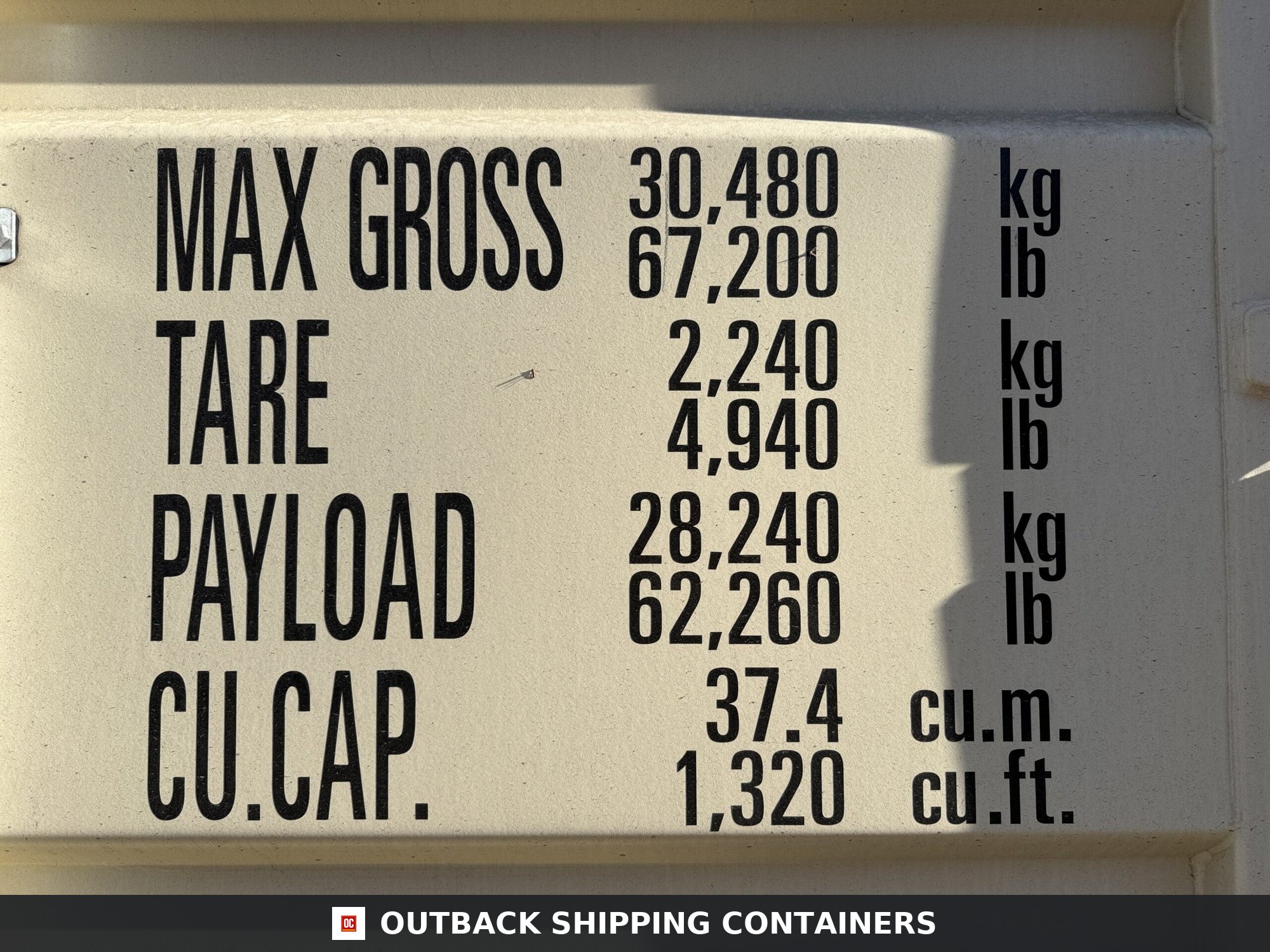 20ft New High Cube Shipping Container – Wind & Watertight – Beige — 20ft — new (image 4 of 12)