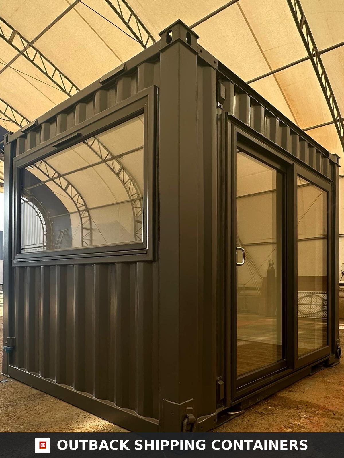 10x8 ft 10X8FT for Sale — Roof and Structural Detail | Outback Shipping Containers 10x8 ft — CUSTOM OFFICE / GARDEN ROOM — image 9 of 14