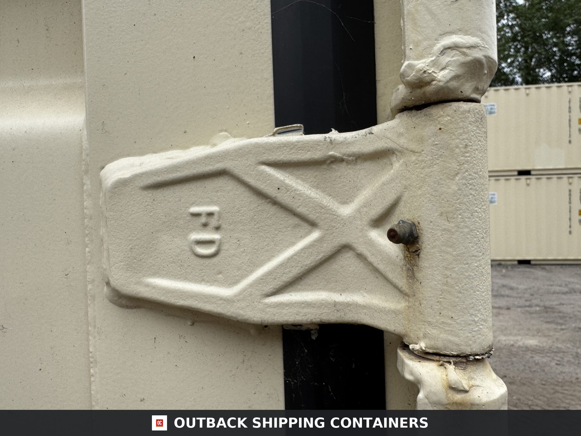 20ft New Shipping Container – Wind & Watertight – Beige — 20ft — new (image 10 of 12)