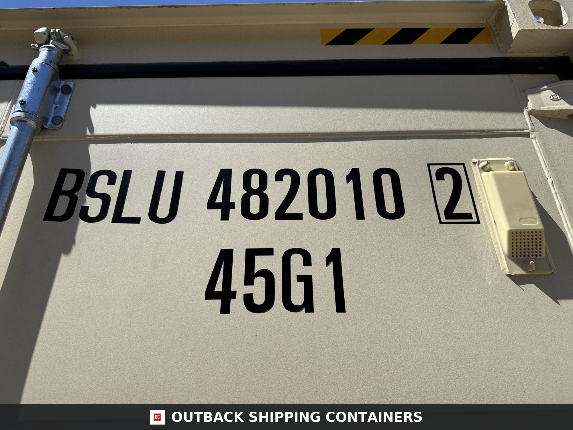 40ft New High Cube Shipping Container – Wind & Watertight – Beige — 40ft — new (image 2 of 12)