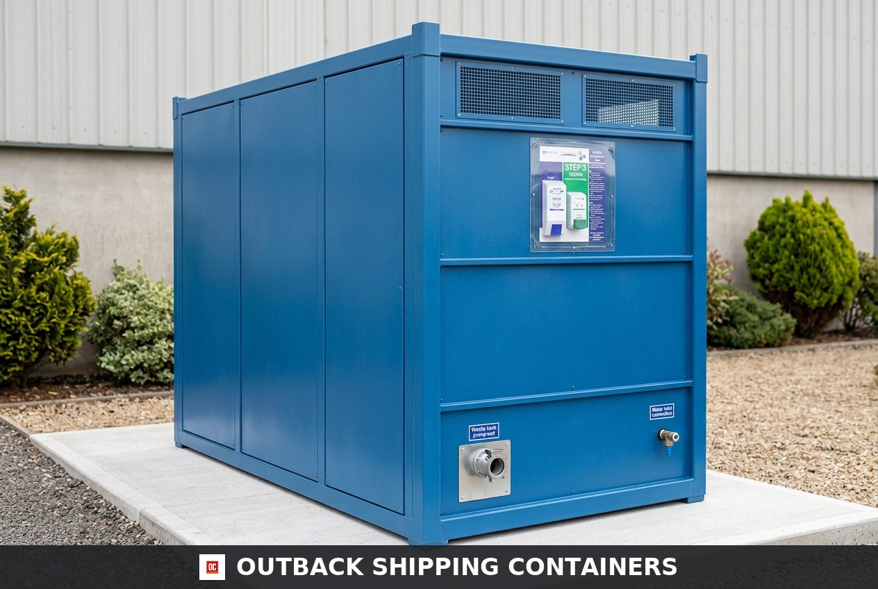 5+1 Steel Toilet Cabin 24FT x 9FT — Sanitation Units (image 2 of 4)