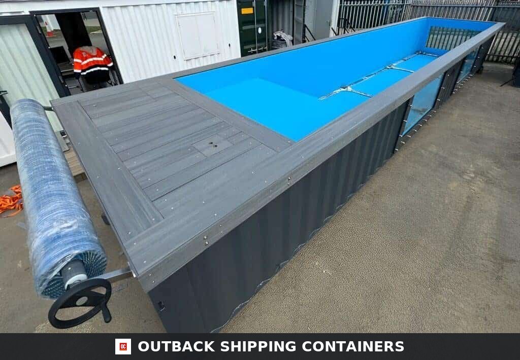12M / 40ft Portable Container Swimming Pool | Ideal Outdoor Swimming Pool — 40ft — new (image 1 of 16)