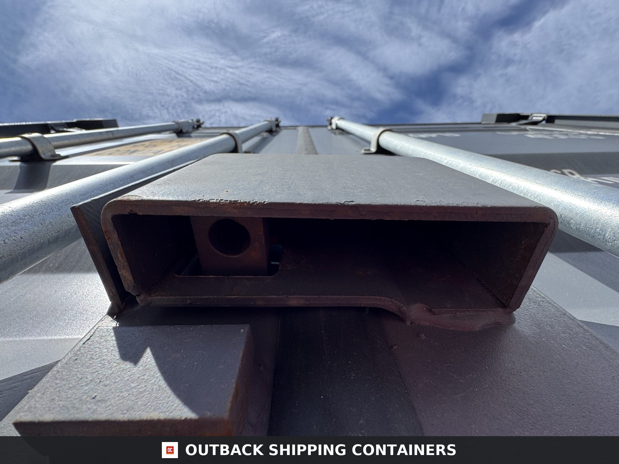 40ft New High Cube Shipping Container – Wind & Watertight – Dk Gray — 40ft — new (image 5 of 12)