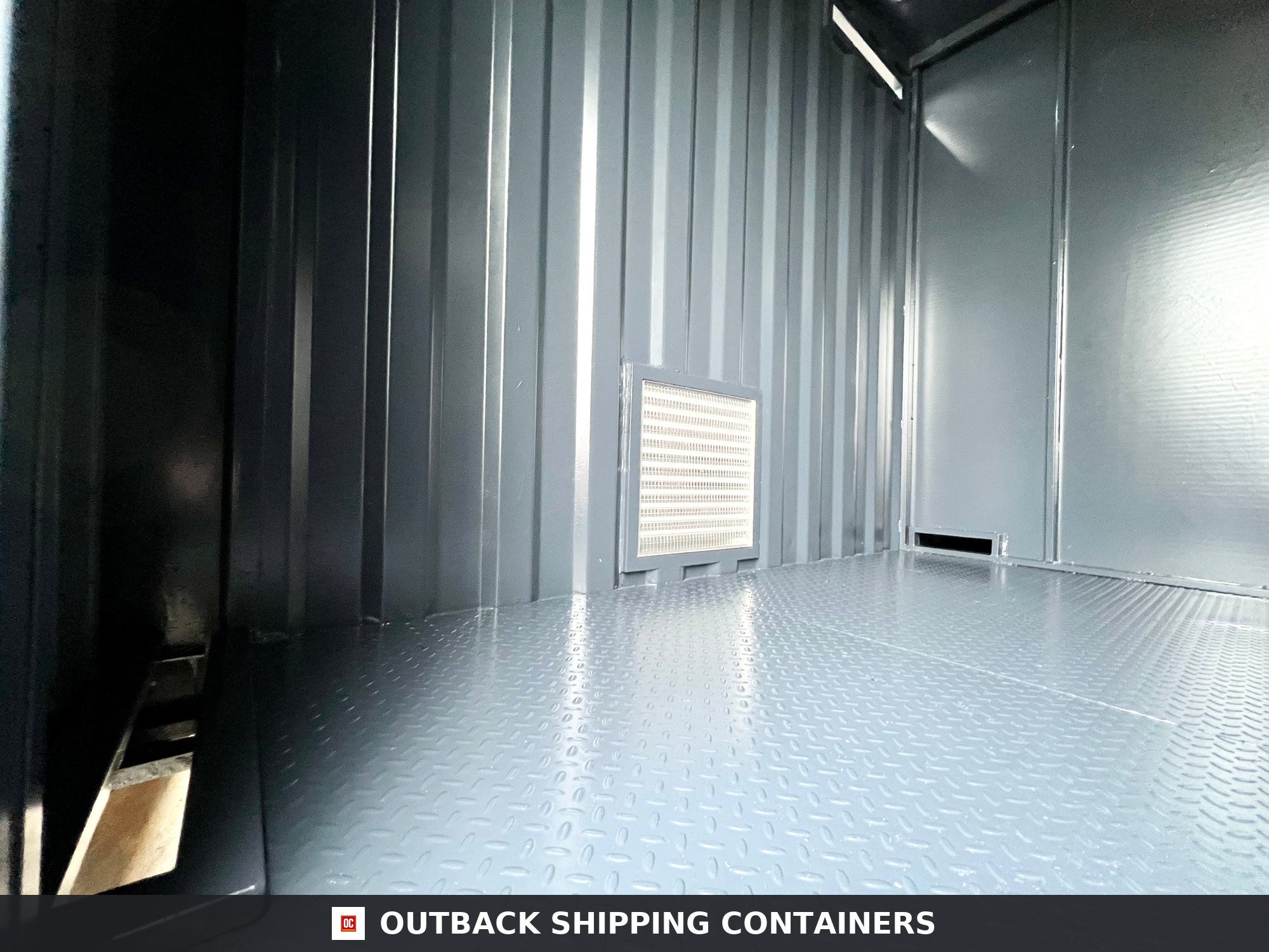 No 769 21X8FT for Sale — Rear Exterior View | Outback Shipping Containers CD-753 No 769 — 21 x 8 ft — Gas Storage Container — Steel Secure St — angle 3