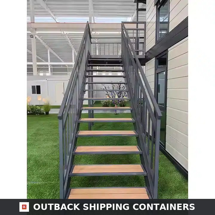 4 Bedroom 2 Story Luxury Modular Container Home Villa – Fully Furnished Prefabricated Portable House with Balcony — 20ft — new (image 2…