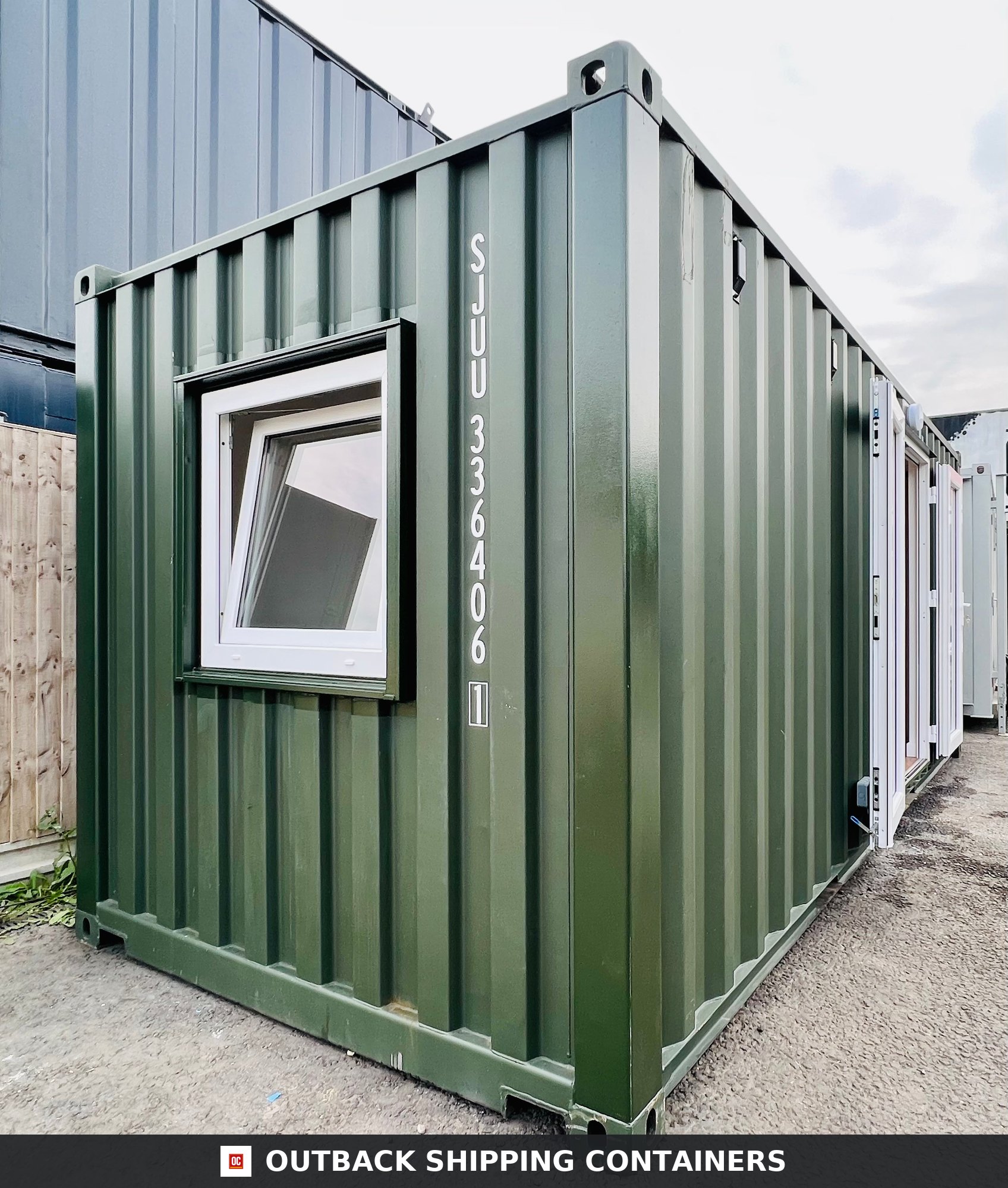 20x8 ft Shipping Container House / Annex Conversion 20X8FT for Sale — Interior View CD-OBB-20 20x8 ft Shipping Container House / Annex Conversion — Contai — angle 5