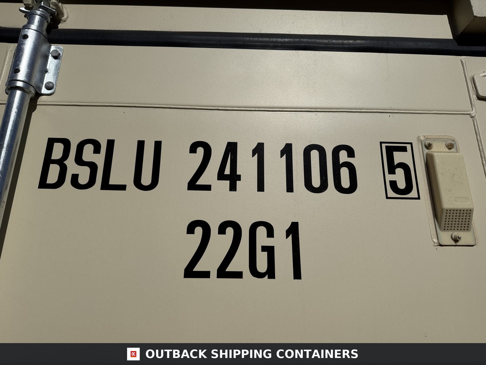 20ft New Shipping Container – Wind & Watertight – Beige — 20ft — new (image 2 of 12)