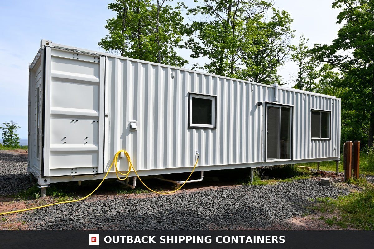 Luxury 2 Bedroom Shipping Container Home | 40ft + 20ft — Corner Casting and Frame Detail Luxury 2 Bedroom Shipping Container Home | 40ft + 20ft Modern Container House | The Fulton — 20ft — new (image 10 of 14)