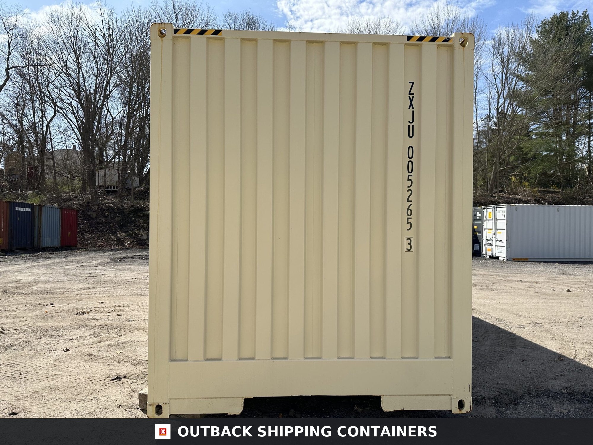 40ft New High Cube Shipping Container — Side Profile View | Outback Shipping Containers 2 3 54 40ft New High Cube Shipping Container – Wind & Watertight — 40ft — new (image 2 of 9)