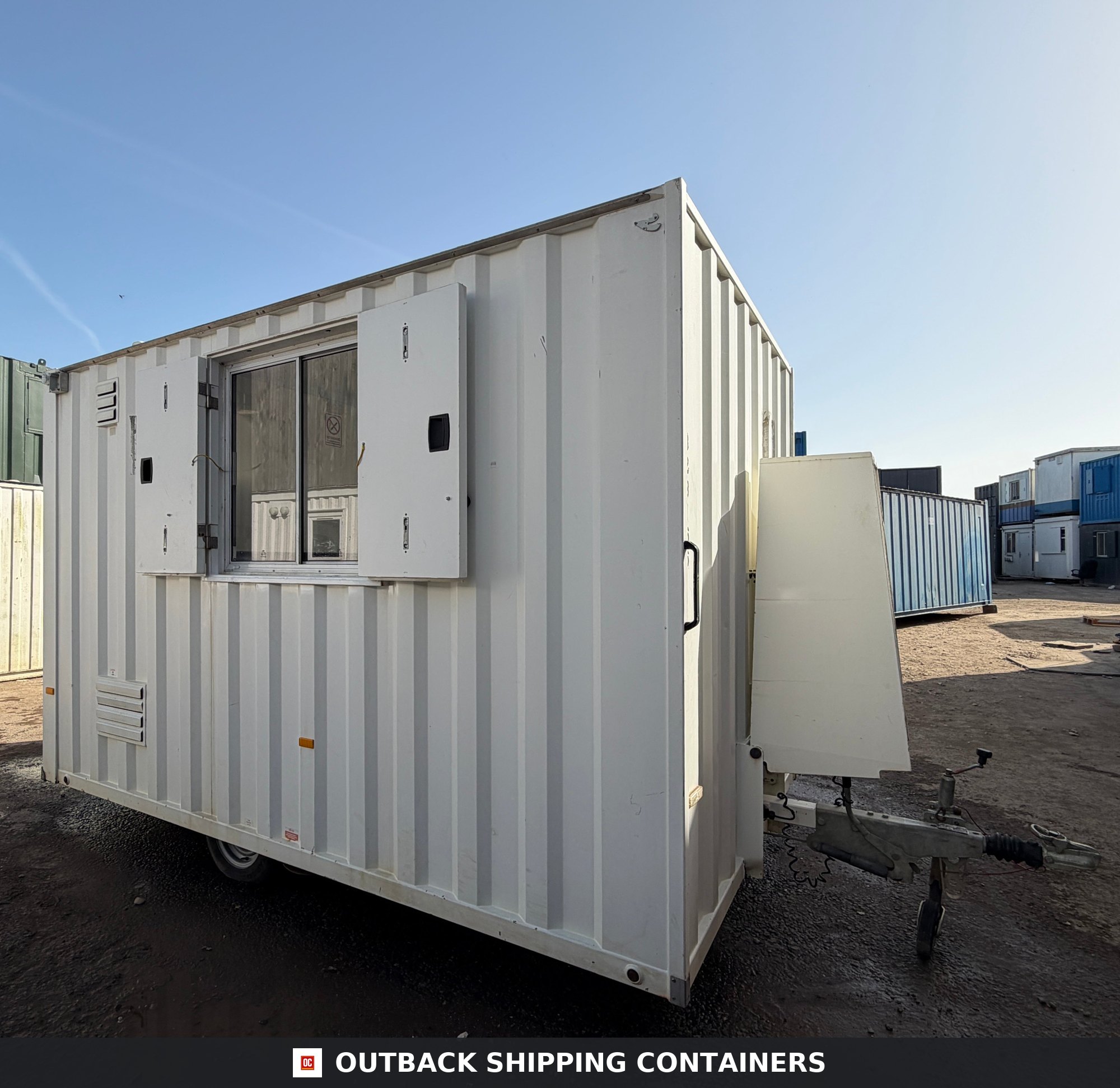 BOSS CABIN | Towable Mobile Welfare | Toilet, Canteen & Drying — Roof and Structural Detail BOSS CABIN | Towable Mobile Welfare | Toilet, Canteen & Drying Room | Self Contained | Building Site | Reduced | No 1770