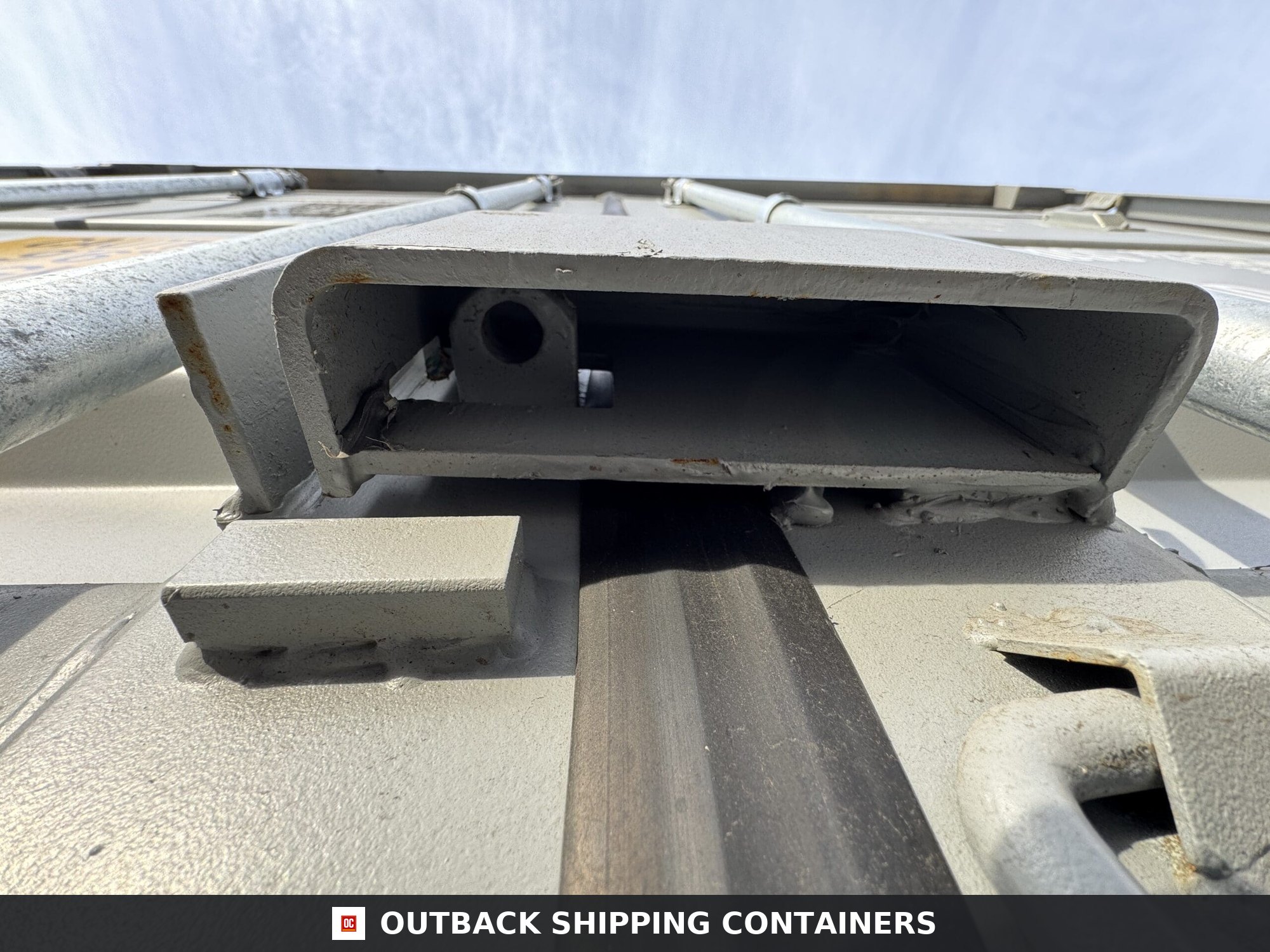 40ft New High Cube Shipping Container – Wind & Watertight – Gray — 40ft — new (image 5 of 12)