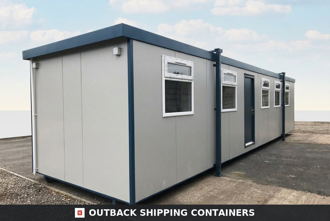 48FT x 10FT Jackleg Office Cabin — Container Offices (image 2 of 4)