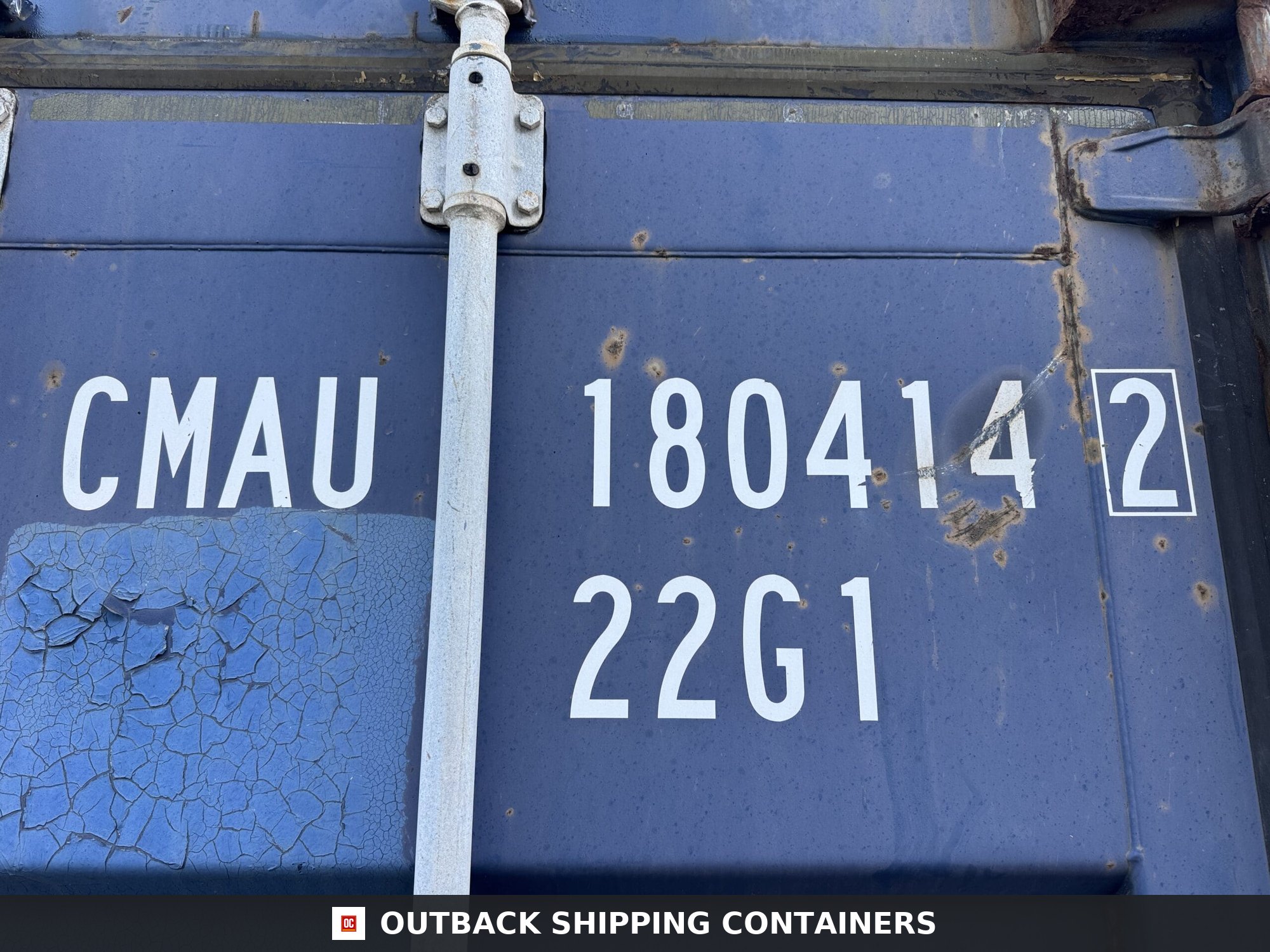 20ft Used Shipping Container – Wind & Watertight – Blue — 20ft — used (image 2 of 12)