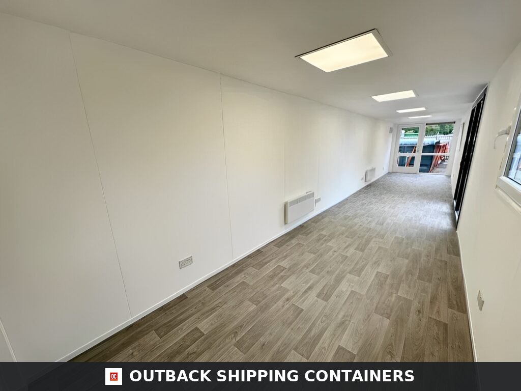 Converted 40ft Shipping Container | Open Plan Office | Portable Container Building — 40ft — new (image 10 of 13)