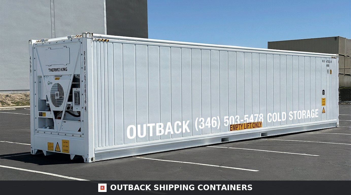 New 40 ft refrigerated container for sale