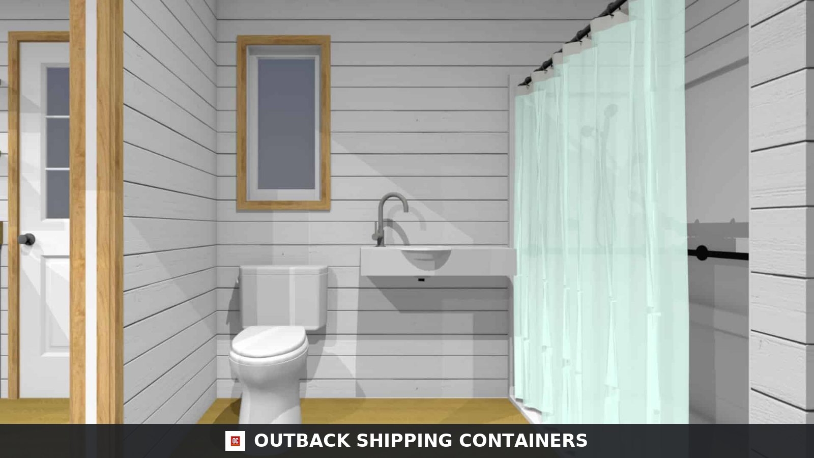 The Huntington 20ft for Sale — Interior View | Outback Shipping Containers The Huntington – Luxury Two Bedroom Shipping Container Home | Two 40ft + One 20ft Container Home — 20ft — new (image 5 of 12)