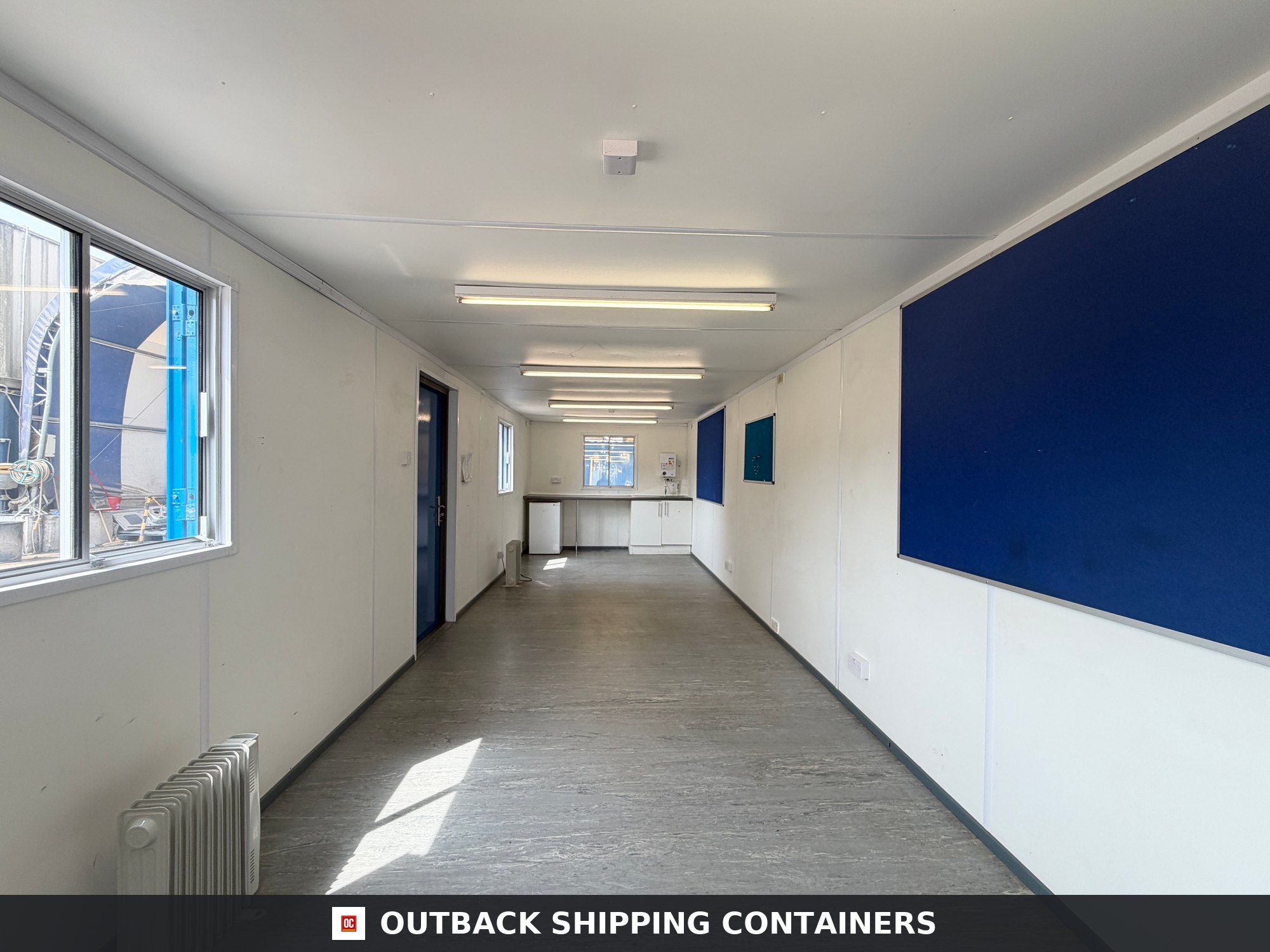 32x10ft for Sale — Corner Casting and Frame Detail | Outback Shipping Containers 32x10ft — Canteen / Office — Building Site Accommodation — Portable Anti-Vandal - image 10