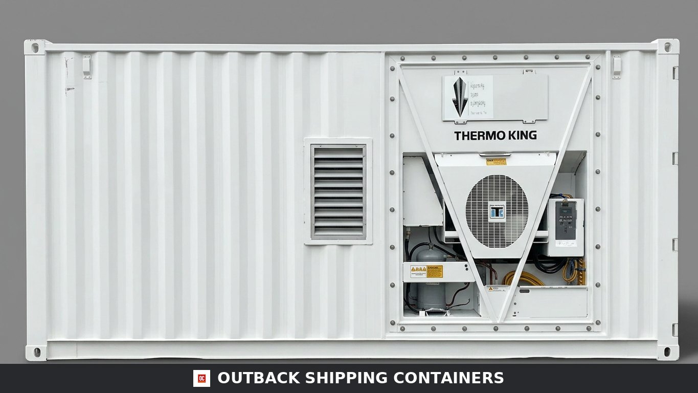 20ft Blast Freezers For Sale Online -40°F to 70°F (460V/230V 3P) 40ft — Rear Exterior View 20ft Blast Freezers For Sale Online -40°F to 70°F (460V/230V 3P) — 40ft — used — refrigerated containers (image 4 of 4)