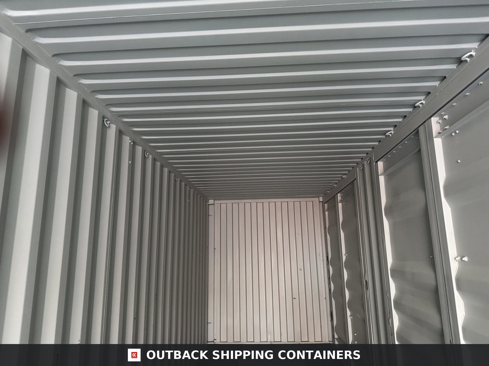 40ft New High Cube Shipping Container – Wind & Watertight – Gray — 40ft — new (image 8 of 12)
