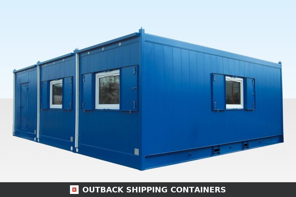 (3 Bay) Anti-Vandal Modular Building — Outback Shipping Containers