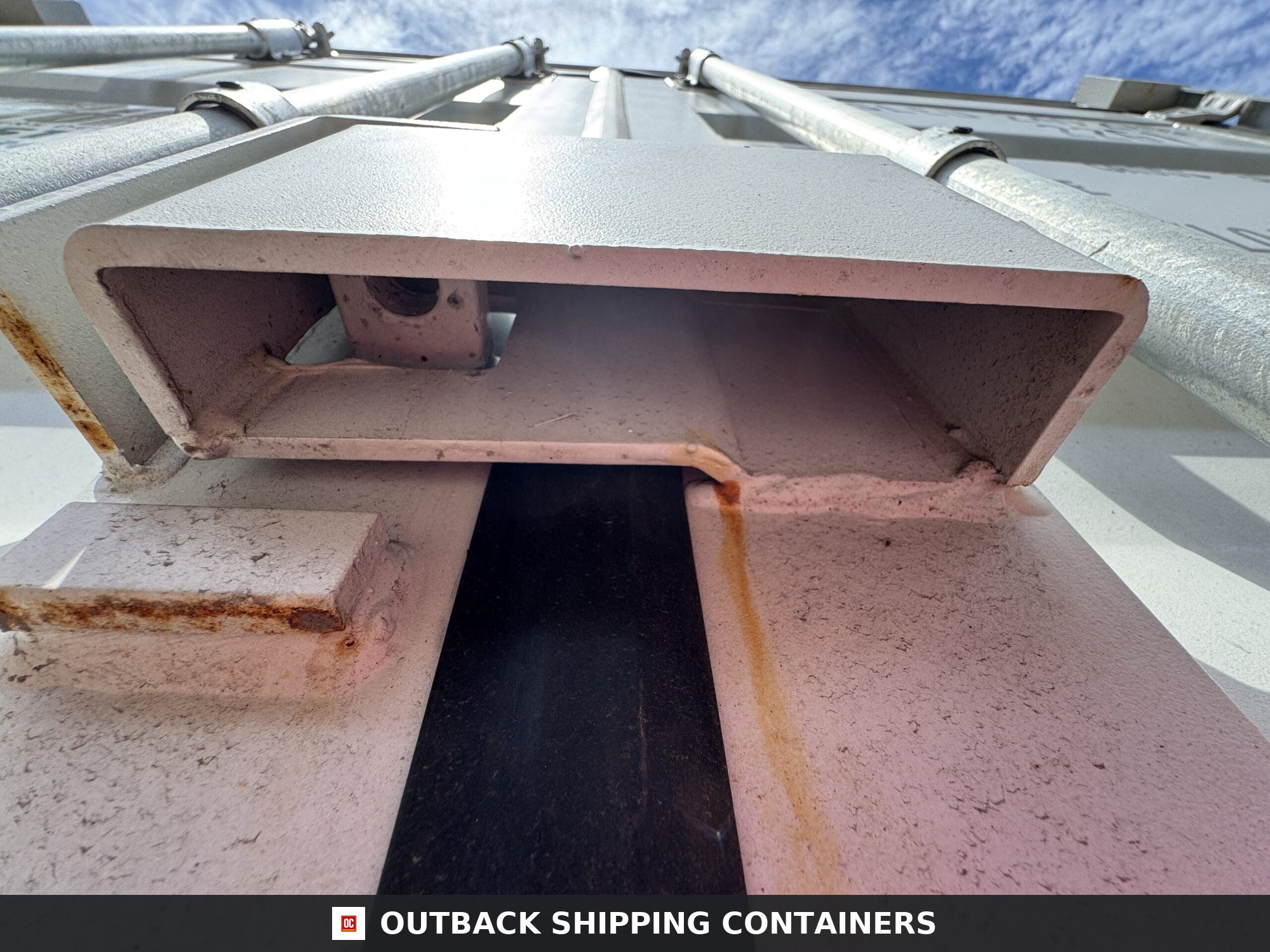 20ft New Shipping Container – Wind & Watertight – Gray — 20ft — new (image 5 of 12)