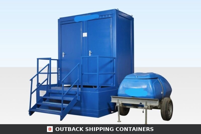 Double Mains Toilet Waste Tank — Sanitation Units (image 3 of 4)