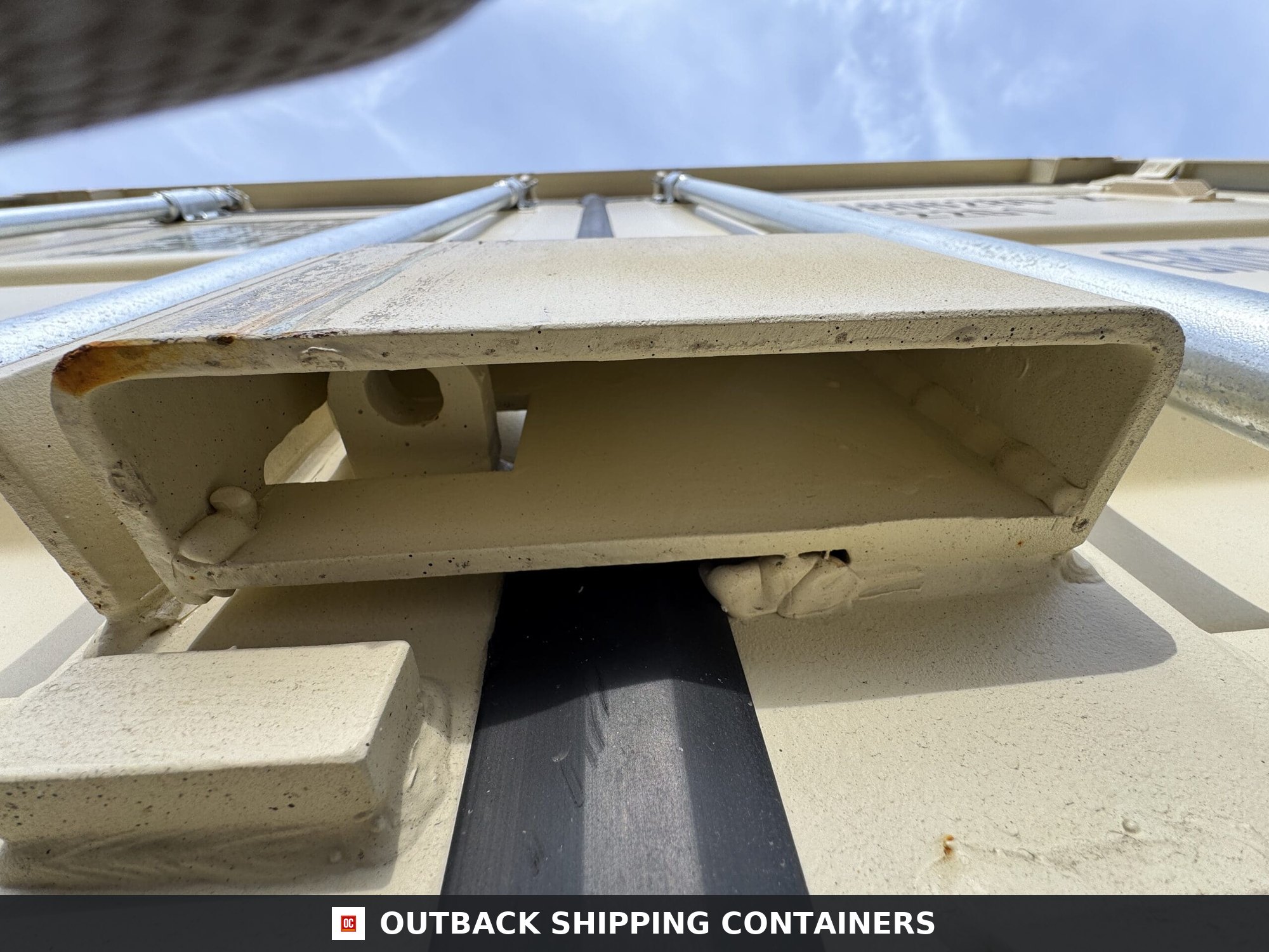 20ft New Shipping Container – Wind & Watertight – Beige — 20ft — new (image 5 of 12)